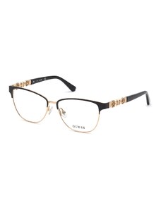Rama ochelari de vedere Femei Guess GU2833-002-53, Auriu, Patrat, 53 mm