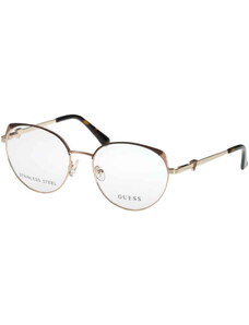 Rama ochelari de vedere Femei Guess GU2867-032-51, Argintiu, Rotund, 51 mm