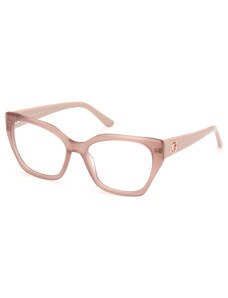 Rama ochelari de vedere Femei Guess GU50112-057-51, Crem, Fluture, 51 mm
