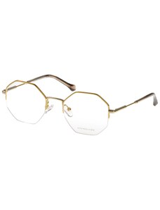 Rame ochelari de vedere Femei Avanglion AVO6340-49-60-16, Auriu, Hexagonal, 49 mm