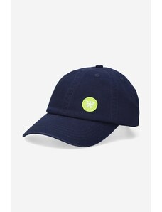 Wood Wood șapcă de baseball din bumbac Eli culoarea bleumarin, cu imprimeu 10250800.7083-OFFWHITE
