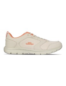 Slazenger Force Mesh Womens Trainers Off White/Pink