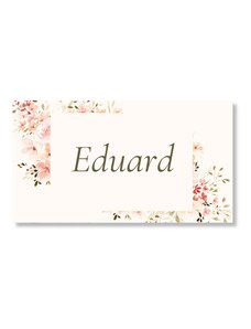 Personal Card de nume - Spring time