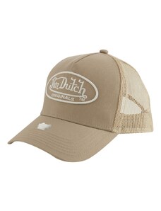 Von Dutch Originals Șapcă 'Boston' bej închis / alb