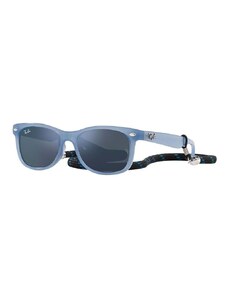Ray-Ban ochelari de soare copii Junior New Wayfarer culoarea albastru marin, 0RJ9052S