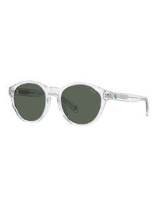 Polo Ralph Lauren ochelari de soare copii culoarea alb, 0PP9505U
