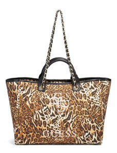 GUESS Geantă Canvas Printed Bag E4GZ17WFCE0 p122 iconic leopard combo