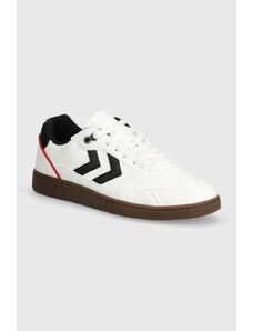 Hummel sneakers LIGA GK RPET SUEDE culoarea alb, 223138