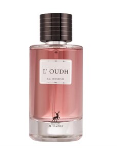 Parfum L oudh, Maison Alhambra, apa de parfum 100 ml, unisex - inspirat din Oud Ispahan (Privee Edition) by Christian Dior