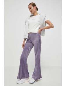 adidas Originals pantaloni de trening culoarea violet, cu imprimeu, IS4639