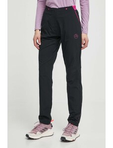 LA Sportiva pantaloni de exterior Brush culoarea negru, Q41999411