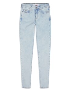 Tommy Jeans Jeans 'Nora' albastru deschis / albastru închis / roșu / alb