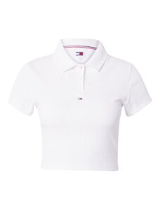 Tommy Jeans Tricou 'ESSENTIAL' alb