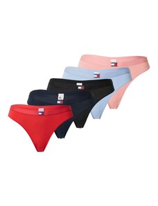 Tommy Hilfiger Underwear Tanga bleumarin / albastru deschis / rosé / roșu / negru