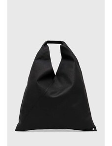 MM6 Maison Margiela poseta de piele Classic Japanese Handbag culoarea negru, S54WD0039