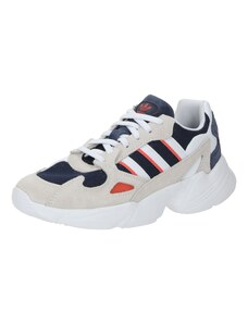 ADIDAS ORIGINALS Sneaker 'FALCON' albastru / portocaliu / alb / alb lână