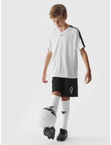 4F Șort de fotbal pentru copii 4F x Robert Lewandowski - negru - 134/140 (8-10 ani)