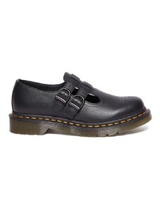 Dr. Martens pantofi de piele 8065 Mary Jane femei, culoarea negru, cu toc plat, DM30692001