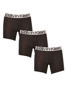 3PACK boxeri bărbați Calvin Klein negri (NB3075A-7V1) XL