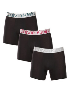 3PACK boxeri bărbați Calvin Klein negri (NB3131A-NC4) S