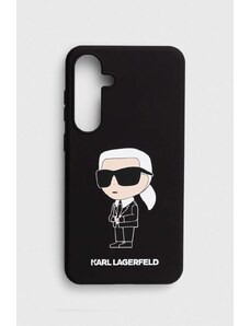 Karl Lagerfeld Husă pentru telefon S24+ S926 culoarea negru