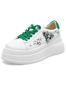 Pantofi casual Pass Collection pentru Femei Summer Shoe Lth H3DL40017_13-N (Marime: 40)