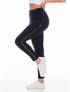 EDOTI Women's leggings pants PLR246 - navy blue