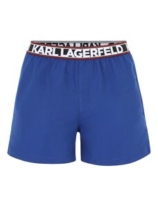 Karl Lagerfeld Șorturi de baie albastru gențiană / roșu / negru / alb