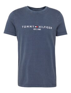 TOMMY HILFIGER Tricou bleumarin / safir / roșu / alb