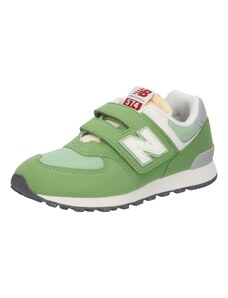 new balance Sneaker '574' verde mentă / verde kiwi / alb