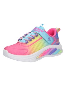 SKECHERS Sneaker 'RAINBOW CRUISERS' bleumarin / albastru deschis / galben / roz deschis