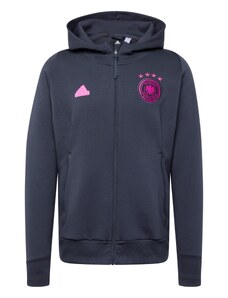 ADIDAS PERFORMANCE Bluză cu fermoar sport 'DFB' gri / roz
