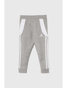 adidas Performance pantaloni de trening pentru copii TIRO24 SWPNTY culoarea gri, melanj