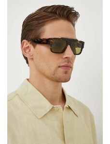 Gucci ochelari de soare barbati, culoarea verde