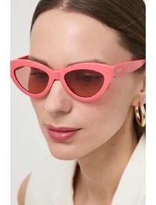 Guess ochelari de soare femei, culoarea roz, GU7905_5274S