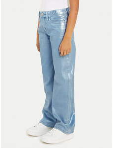 Pantaloni din material Calvin Klein Jeans