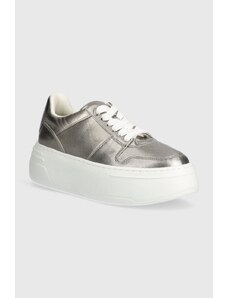 Marc O'Polo sneakers din piele culoarea argintiu, 40117043501134 NN2M3066