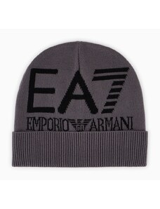 EA7 Emporio Armani BEANIE HAT IRON GATE/BLACK