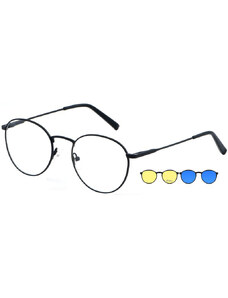 Rame ochelari de vedere Femei, Mondoo 0613 M91, Metal, Cu contur, 20 mm