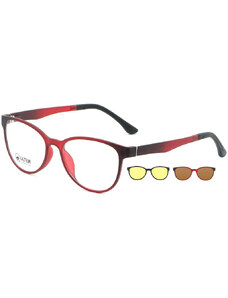 Rame ochelari de vedere Femei, Mondoo 0586 U02, Plastic, Cu contur, 17 mm