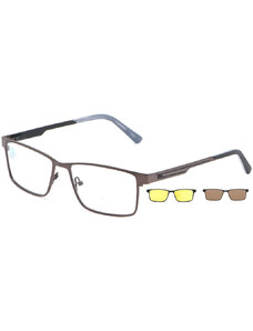 Rame ochelari de vedere Barbati, Mondoo 0555 M01, Metal, Cu contur, 16 mm