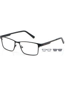 Rame ochelari de vedere Barbati, Mondoo 0555 M03, Metal, Cu contur, 16 mm