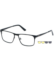 Rame ochelari de vedere Barbati, Mondoo 0610 M01, Metal, Cu contur, 18 mm