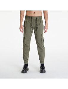 Pantaloni cargo pentru bărbați Calvin Klein Jeans Skinny Washed Cargo Pants Green