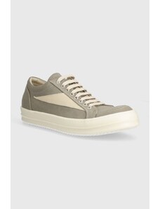 Rick Owens tenisi Denim Shoes Vintage Sneaks barbati, culoarea gri, DU01D1803.SCFLVS.811