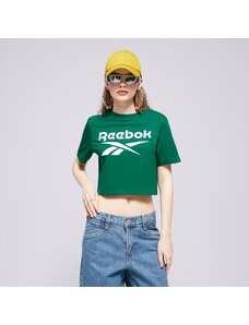 Reebok Tricou Reebok Identity Big Logo Crop Tee Femei Îmbrăcăminte Tricouri 100076000 Verde