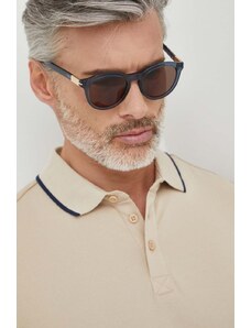 Gucci ochelari de soare barbati, culoarea albastru marin