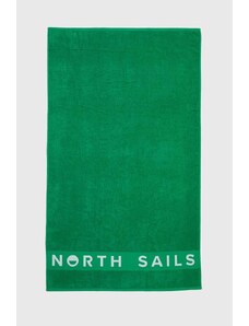 North Sails prosop din bumbac 98 x 172 cm culoarea verde, 623267