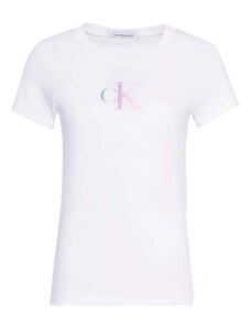 CALVIN KLEIN T-Shirt Gradient Ck Tee J20J222343 YAF bright white