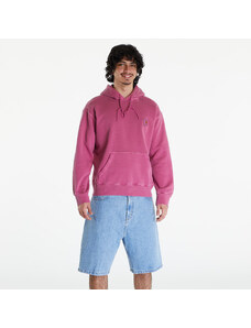 Hanorac pentru bărbați Carhartt WIP Hooded Nelson Sweat UNISEX Magenta Garment Dyed